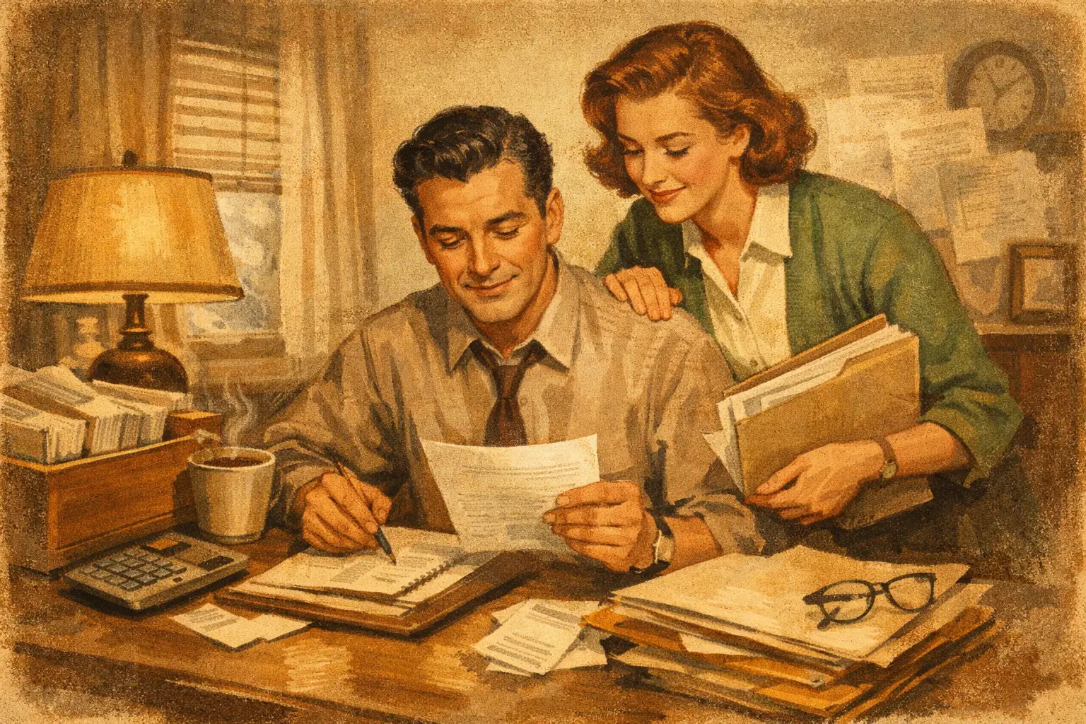 Illustration for the article “What Records to Keep for Taxes, Without the Stress”