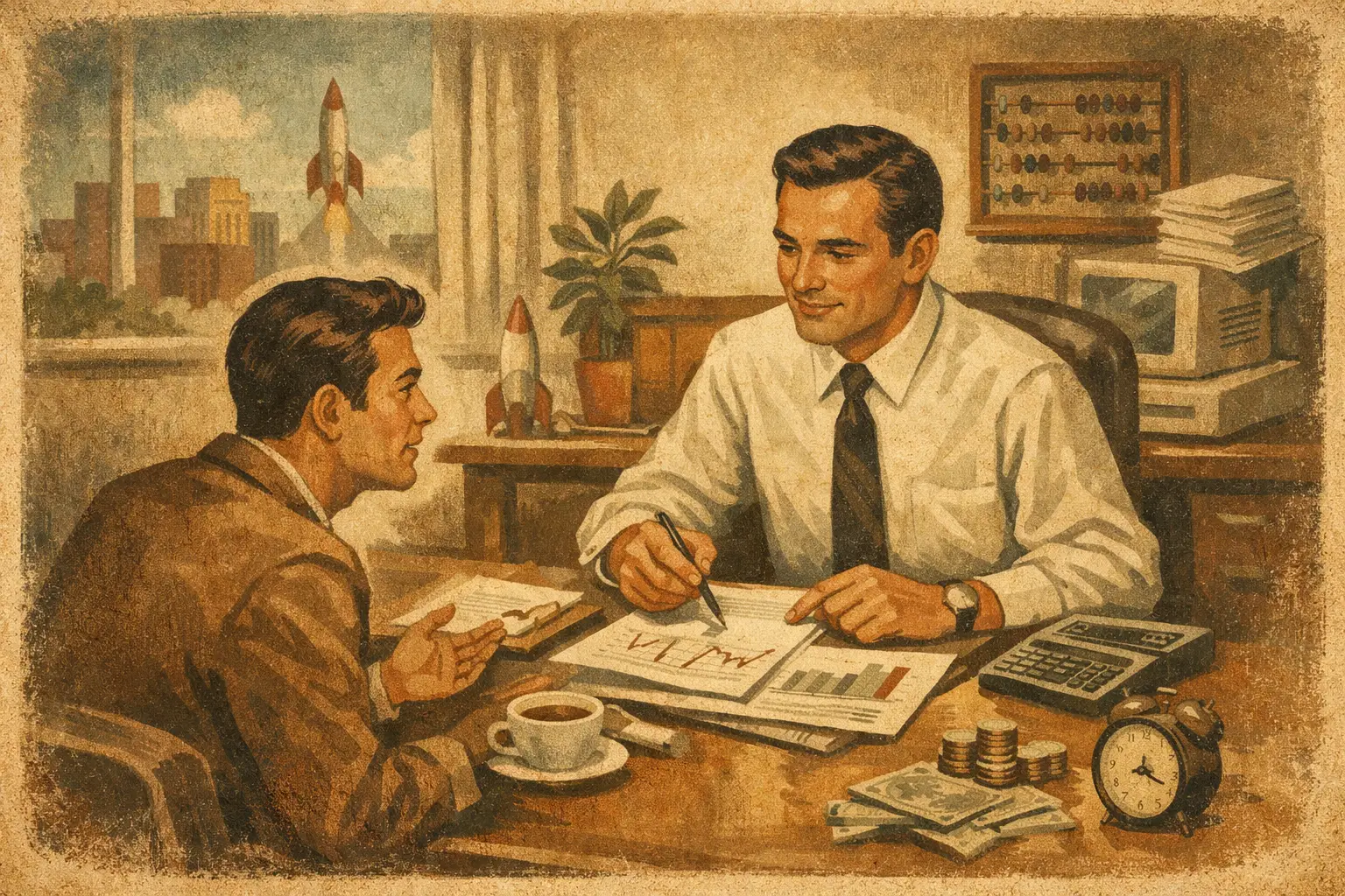 Illustration for the article “When to Get Accounting Help for Startup Businesses”