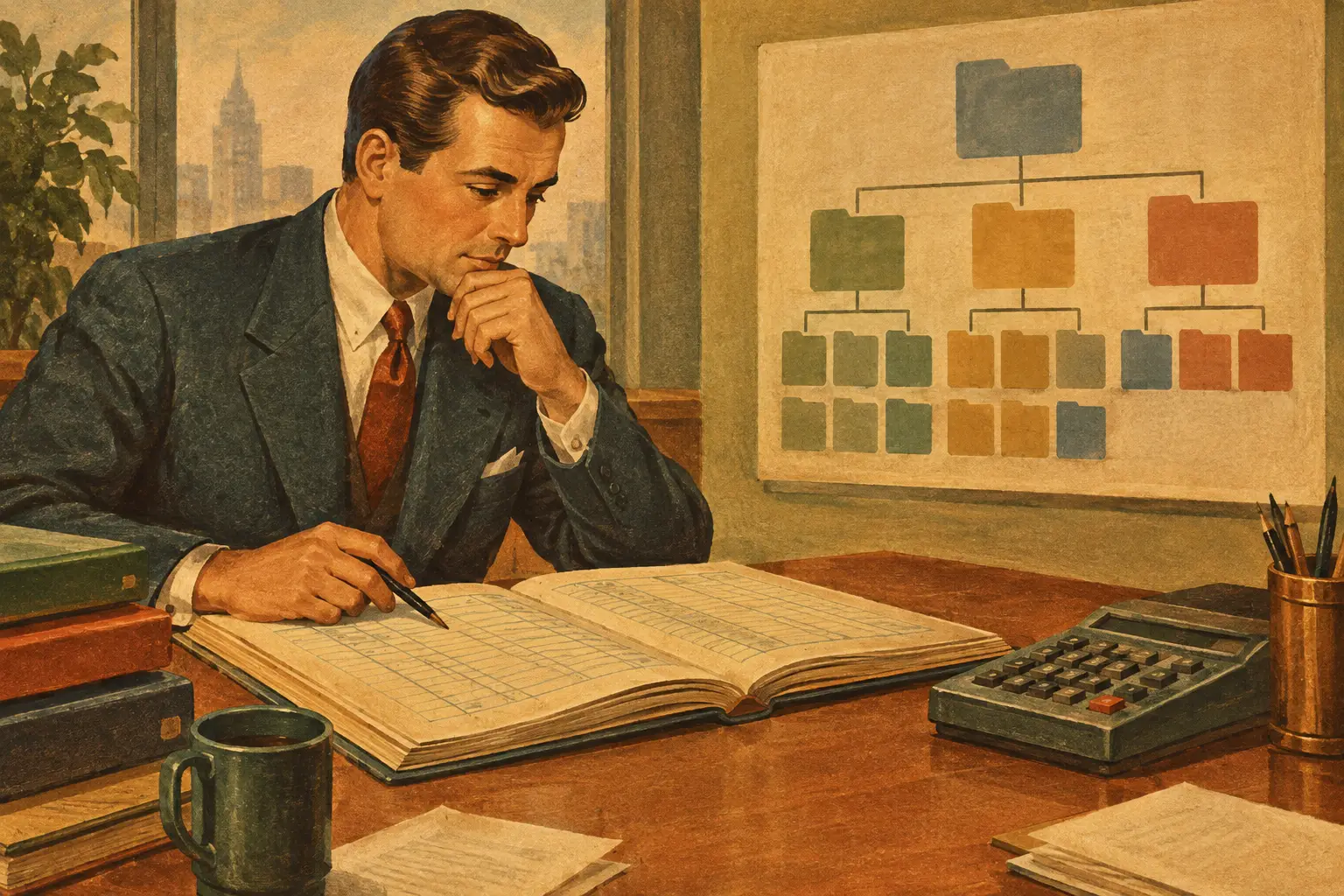 Illustration for the article “Chart of Accounts Guide for Clearer Decisions”