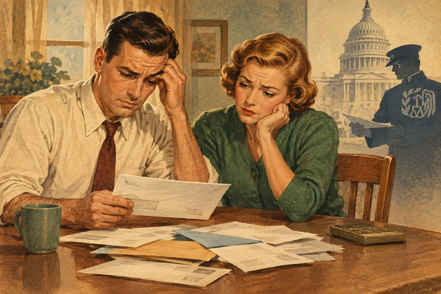 Illustration for the article “What Causes Tax Notices From the IRS and States?”
