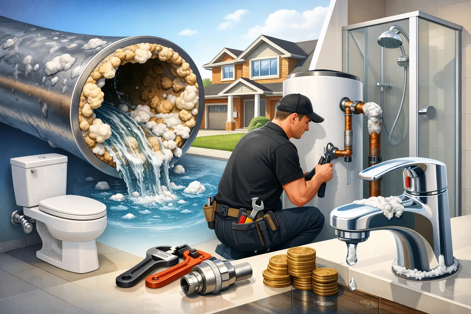 Is Hard Water Bad for Plumbing? What It Costs
