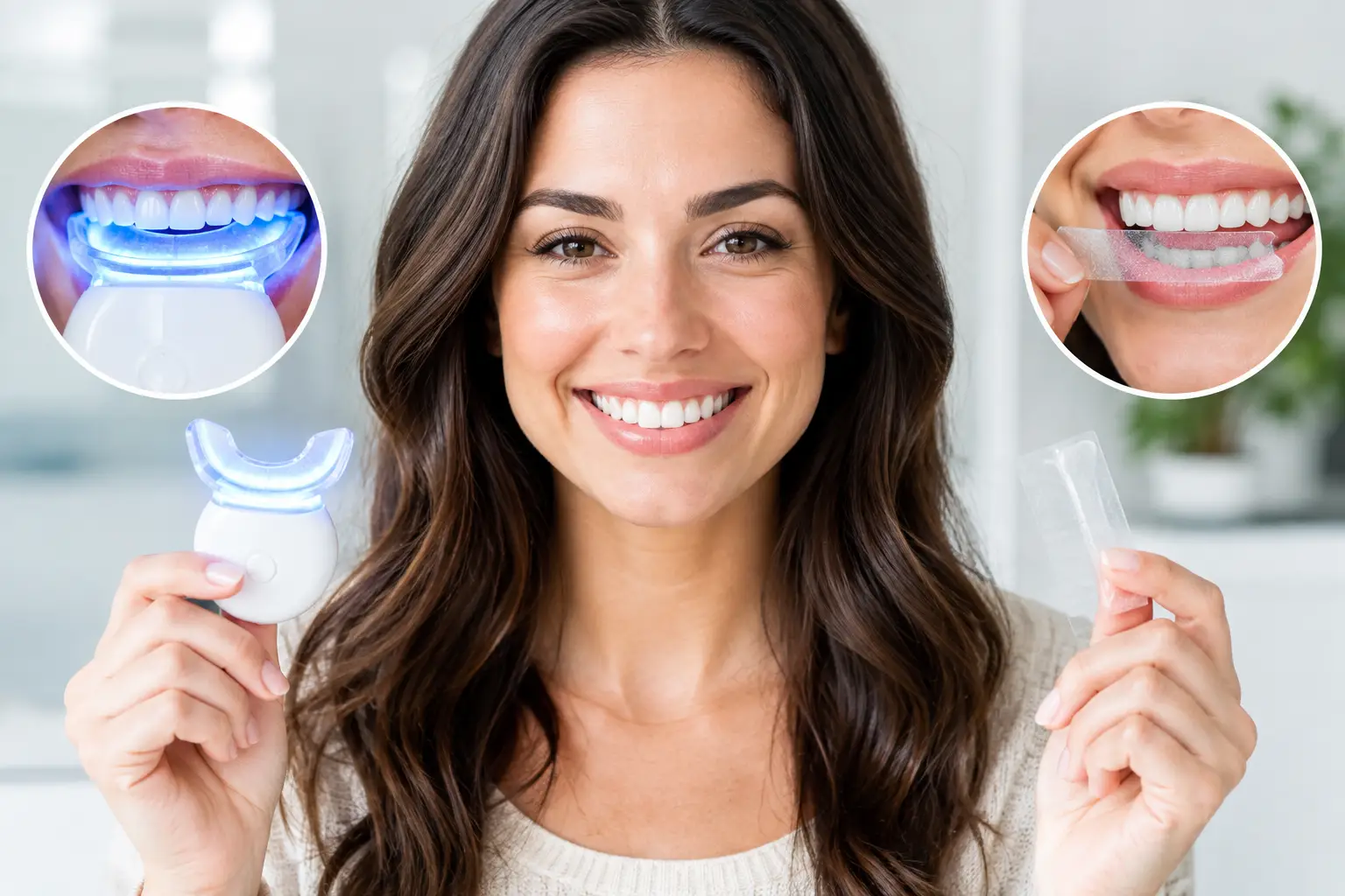 Professional Whitening Versus Strips: What Works?