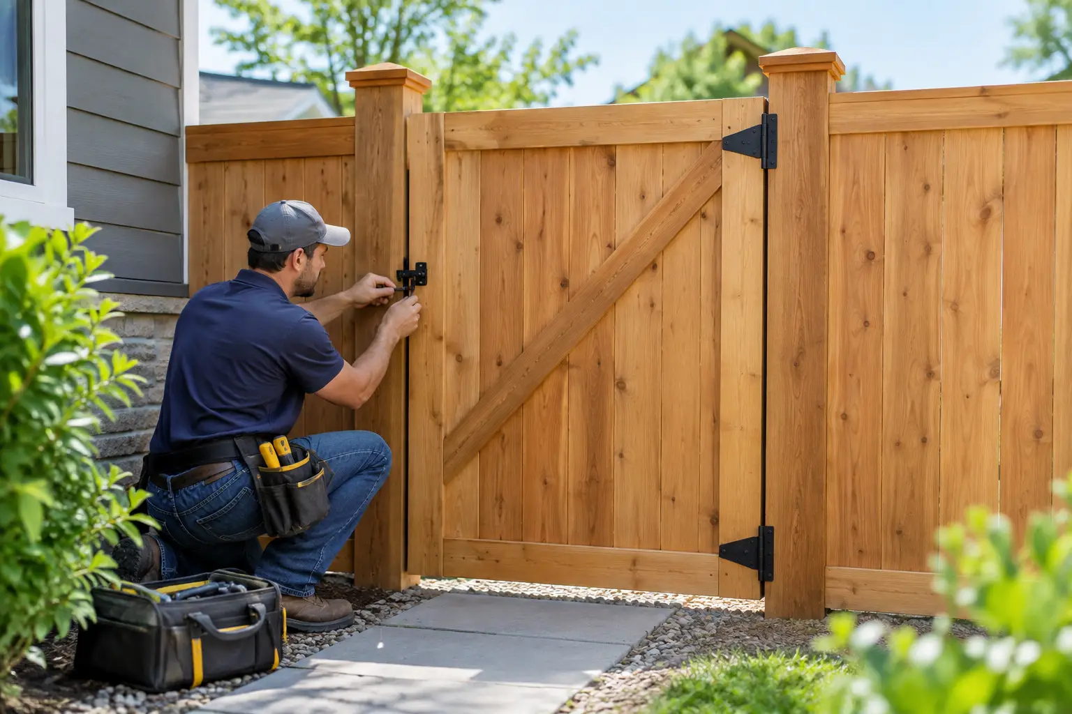 Privacy Fence Gate Installation That Works