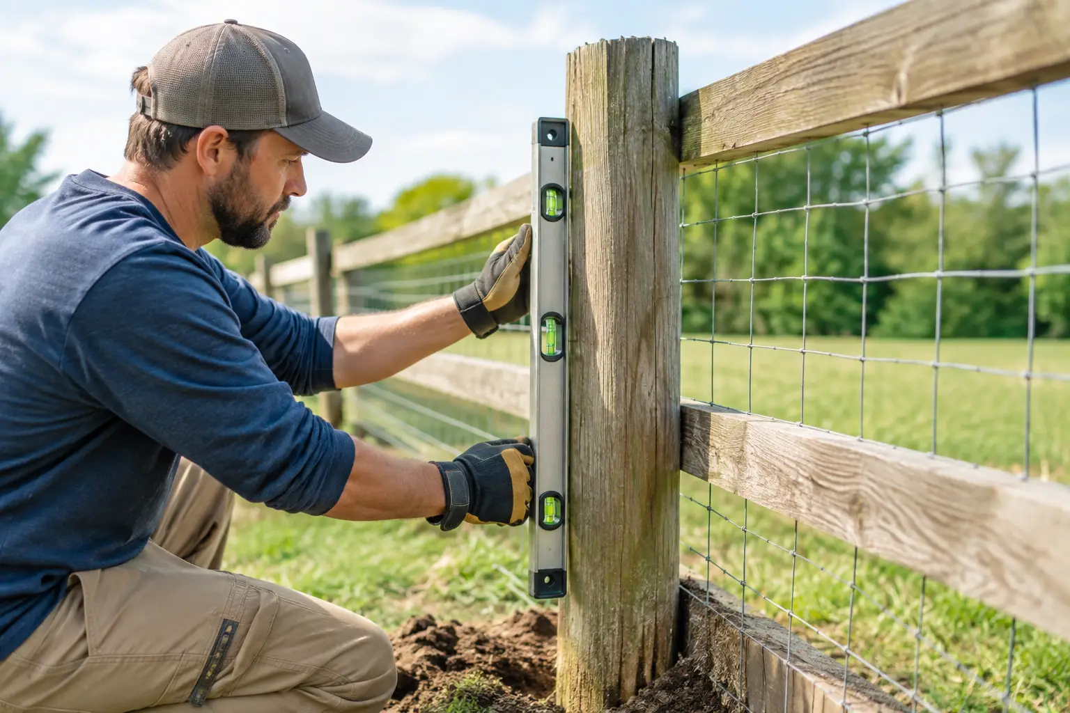How to Repair Leaning Fence Posts Safely