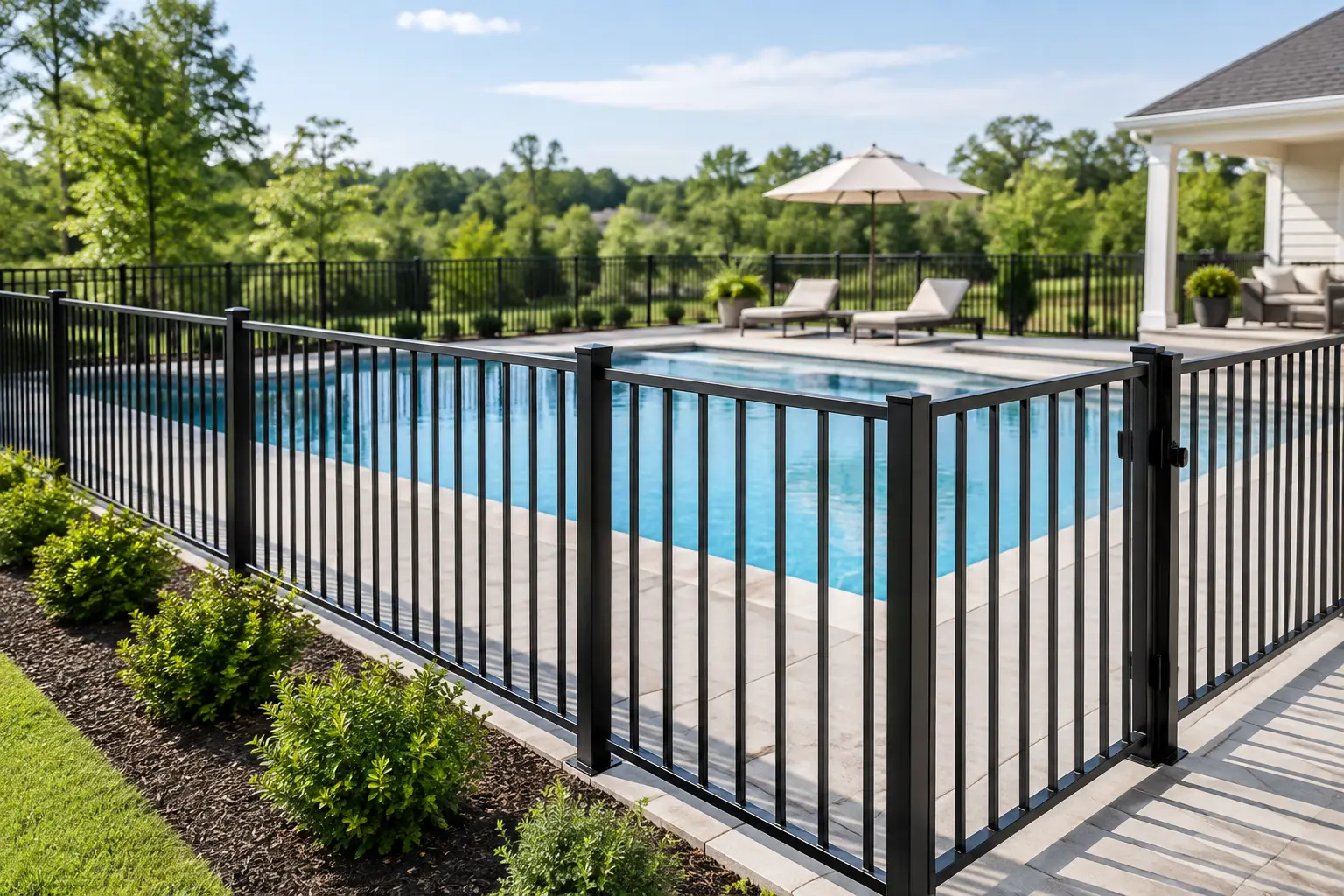 How to Plan an Aluminum Fence Around a Pool