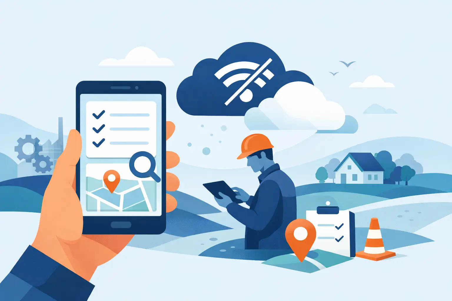 Why a Mobile Inspection App Offline Matters
