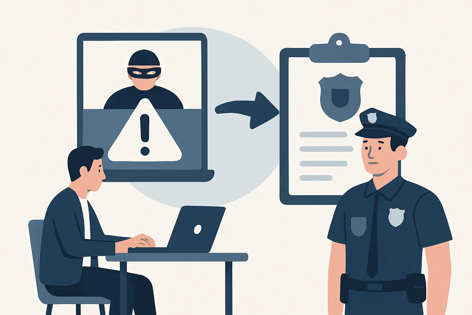 Report Online Fraud to Police the Right Way