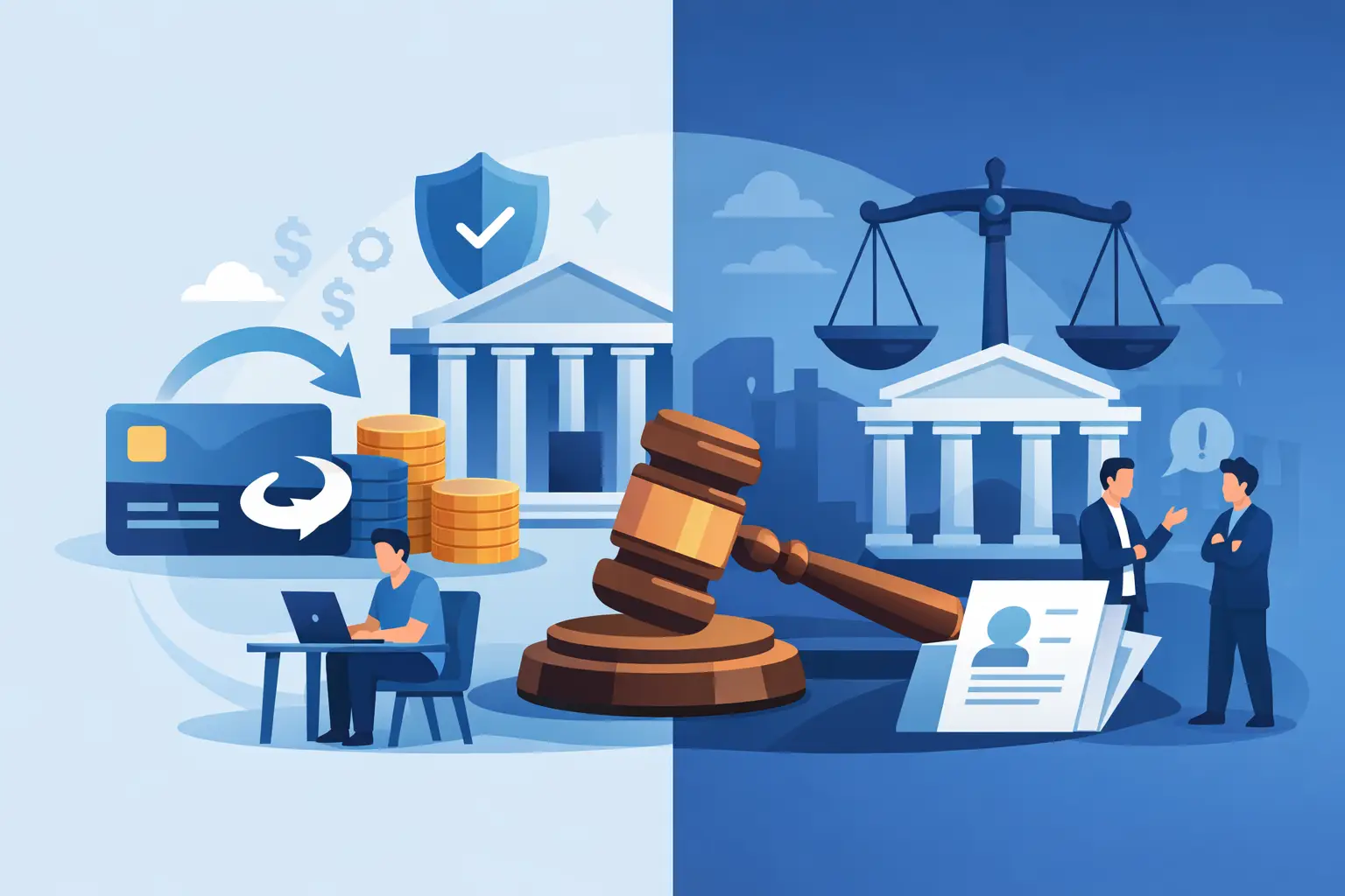 Bank Chargeback vs Court Claim