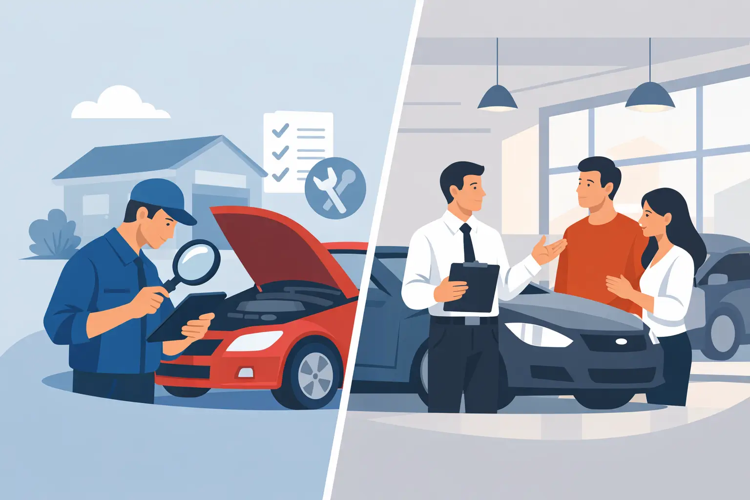 Independent Inspector Versus Dealership Inspection