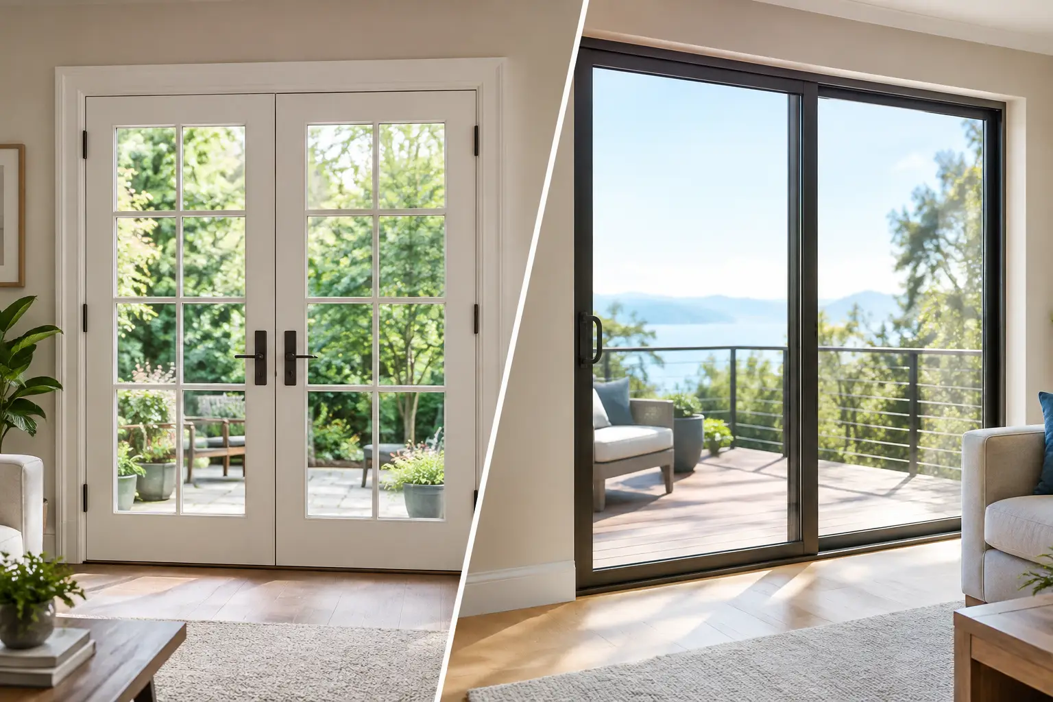 French Doors Versus Sliding Doors for Your Home