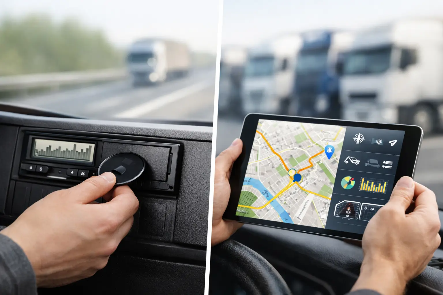 Tachograph vs Telematics: What’s the Difference?