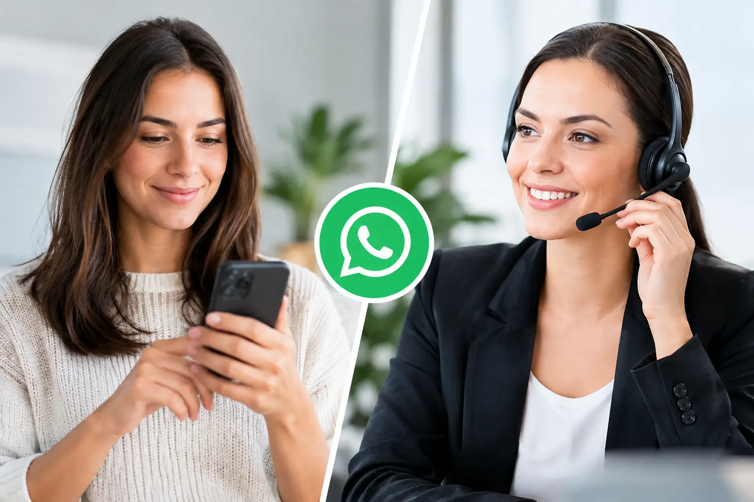 WhatsApp Receptionist Versus Live Answering
