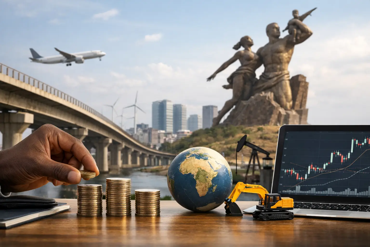 Illustration : Investissement africain : le risque avant le récit