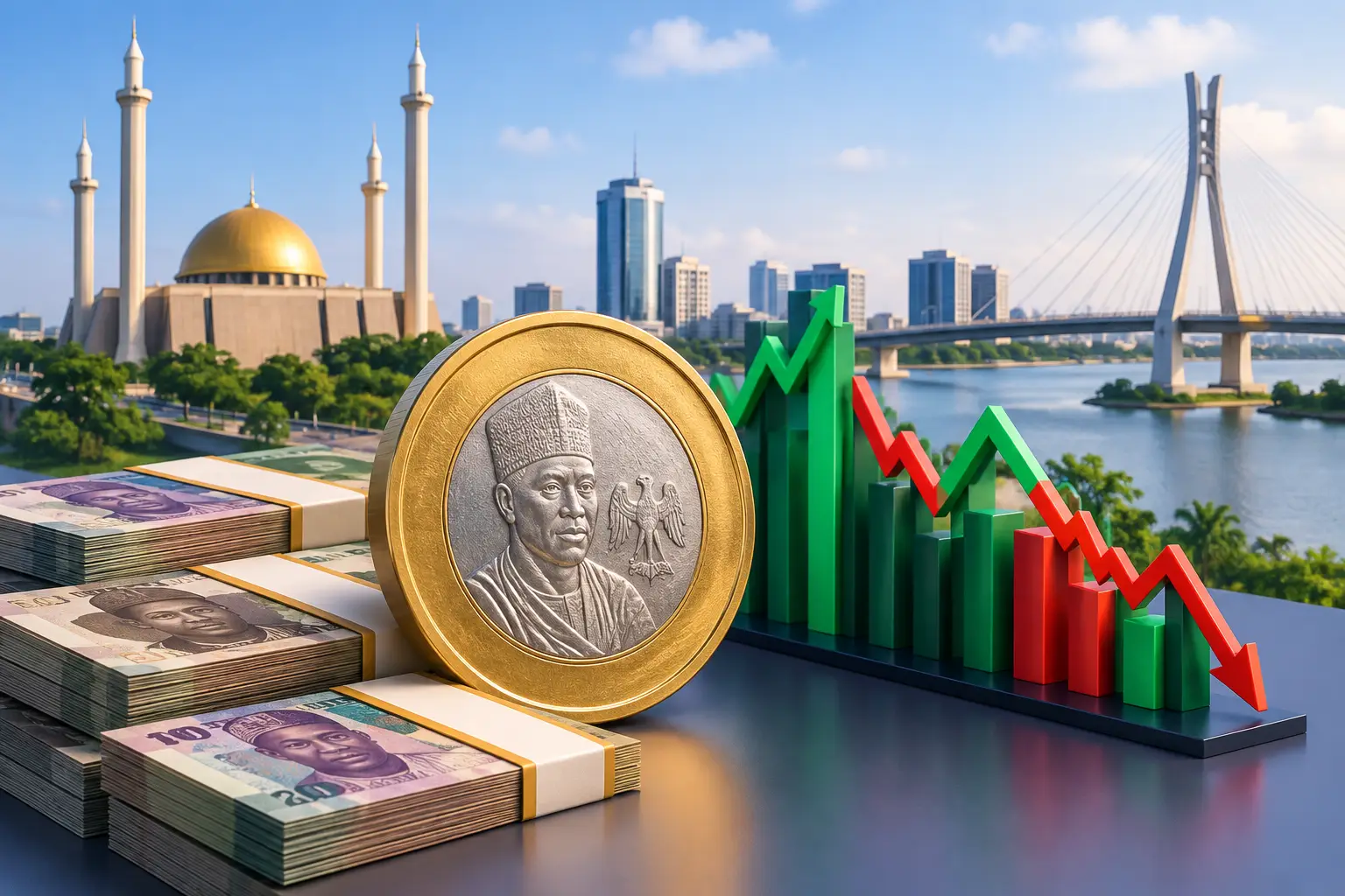 Illustration : Suivre la volatilité du naira nigérian