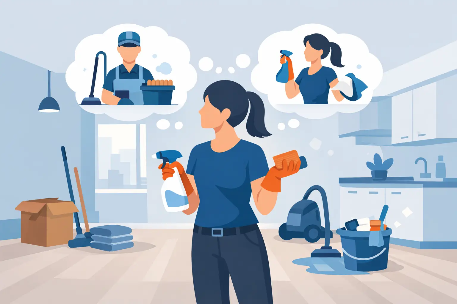 Can I Do End of Tenancy Cleaning Myself?