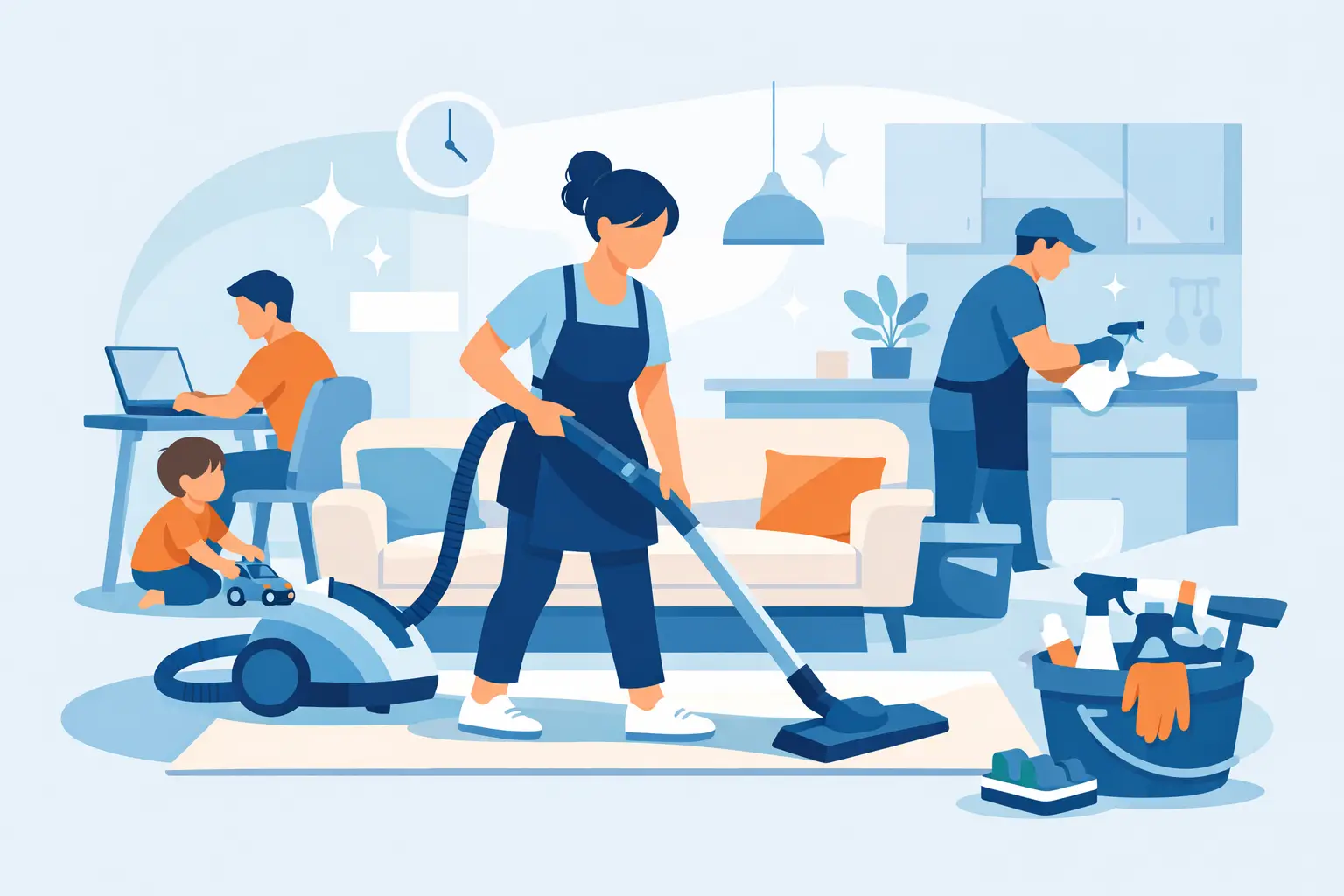 Domestic Cleaning Service Guide for Busy Homes