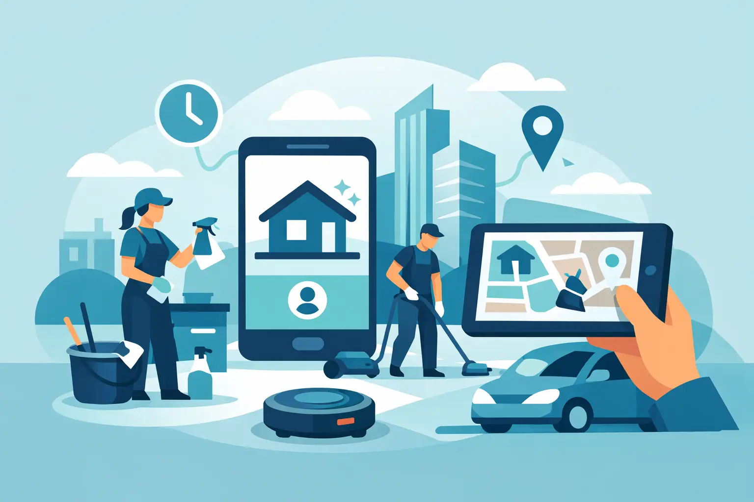 The Future of On Demand Cleaning