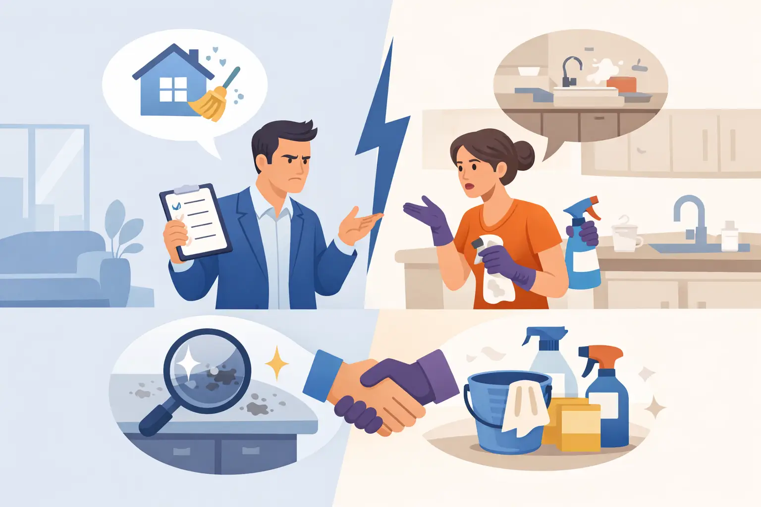 Landlord Cleaning Dispute Example and Fixes