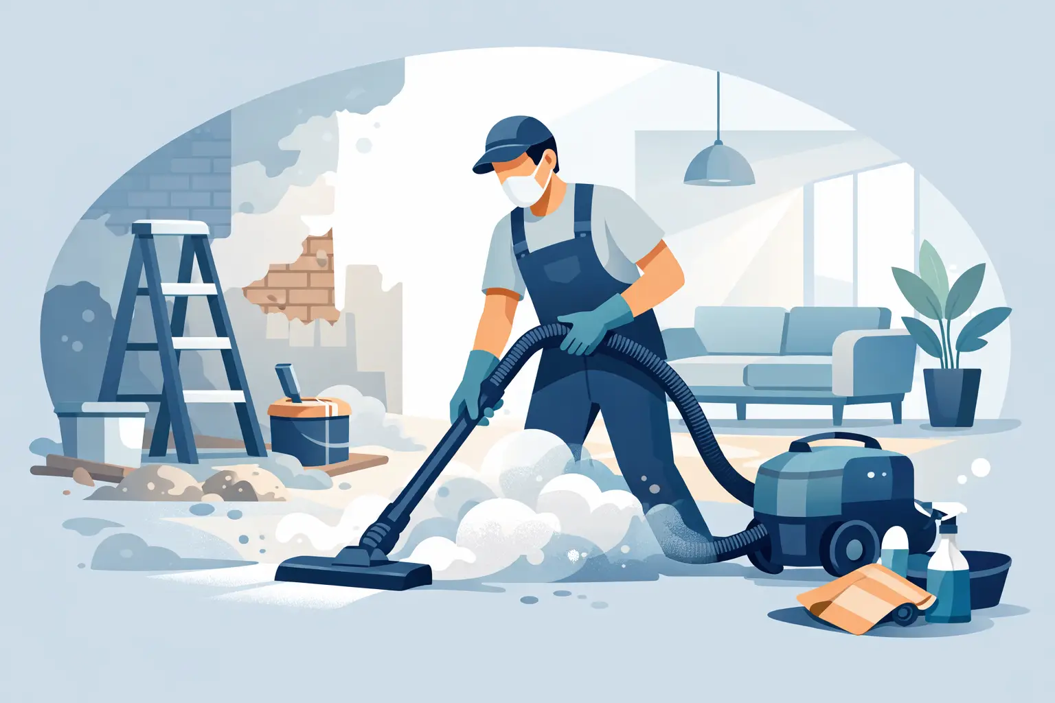 After Renovation Dust Removal Done Properly