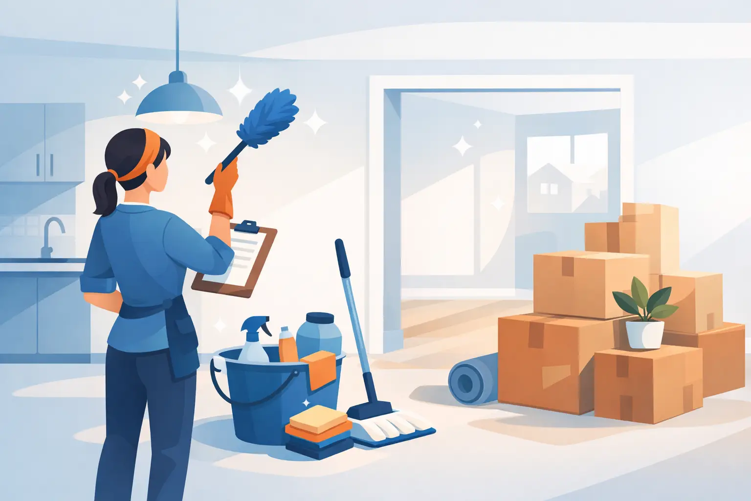Moving Out Cleaning Checklist That Works