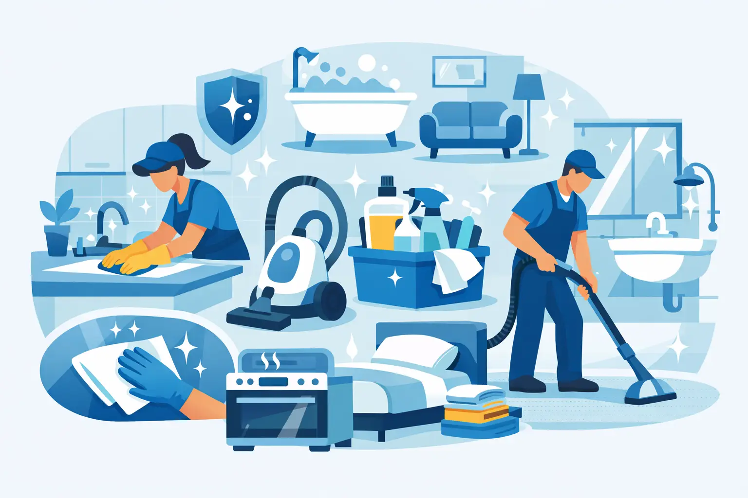 What a Deep Cleaning Service Includes