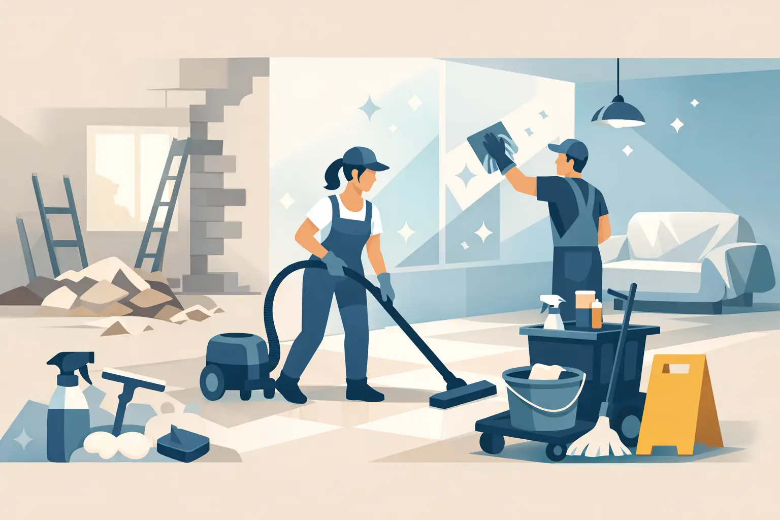 How to Clean After Builders Properly