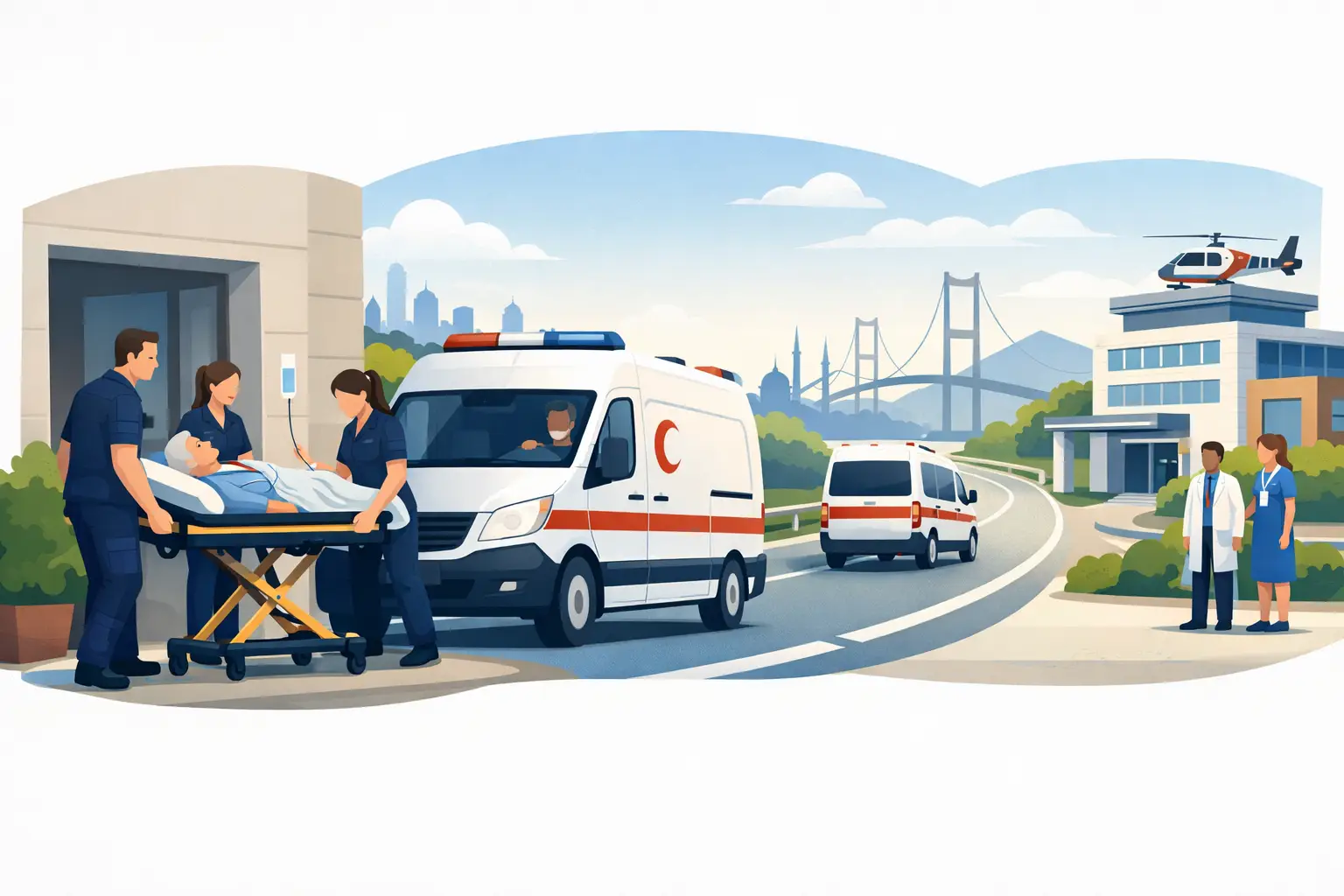 How to Book an Intercity Ambulance in Turkey