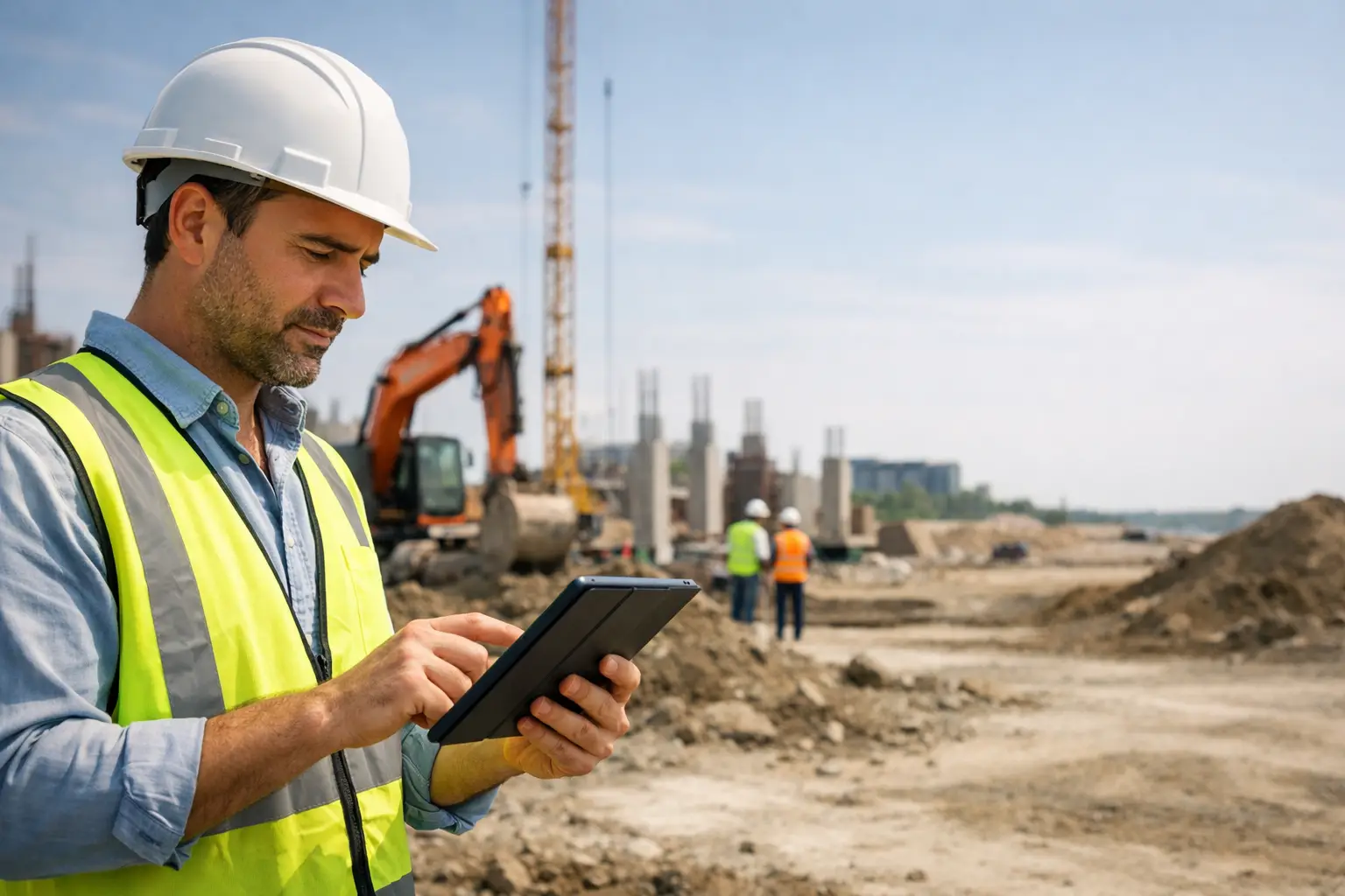 App inspección obras civiles para controlar terreno