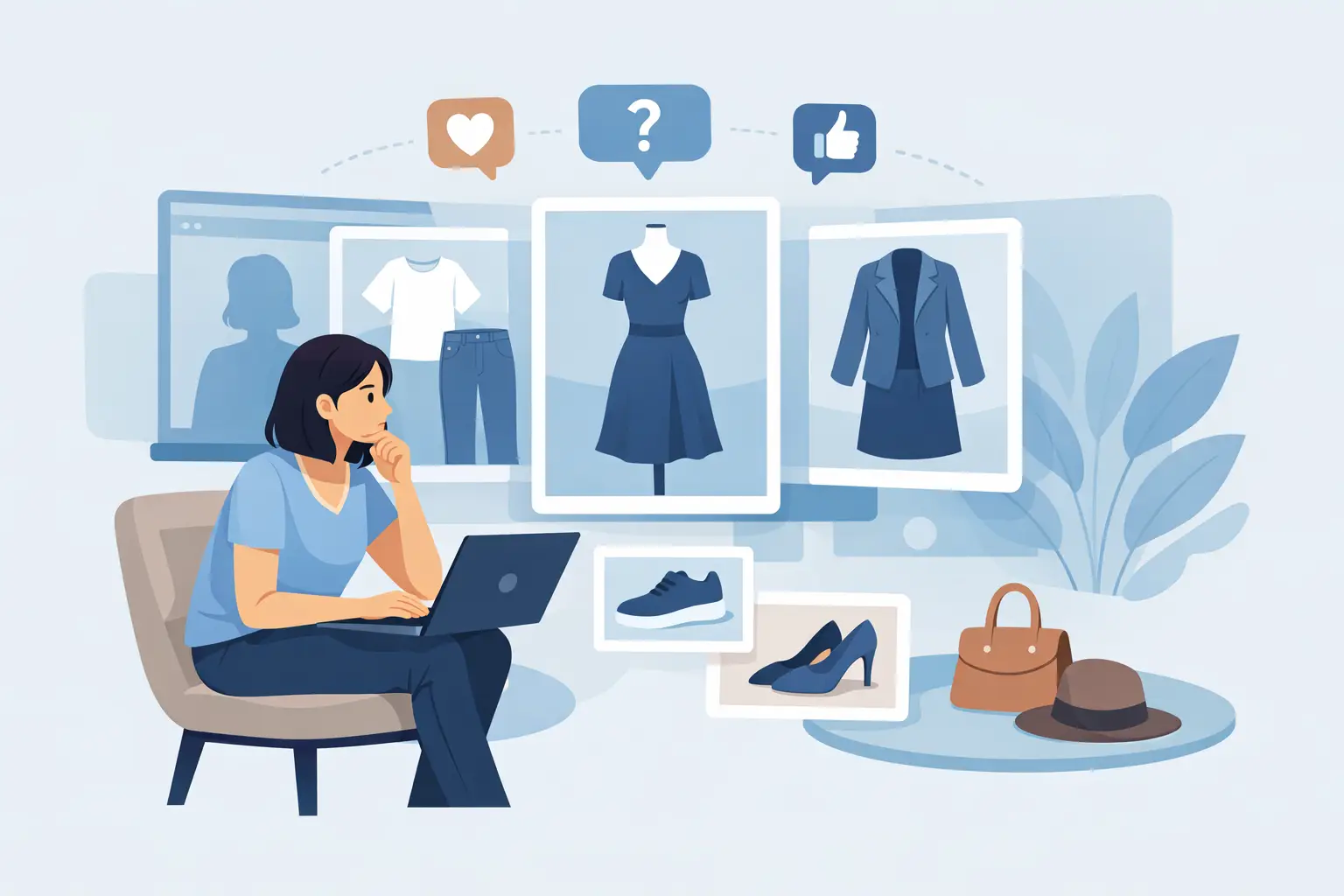 Guide to Online Outfit Decision Making