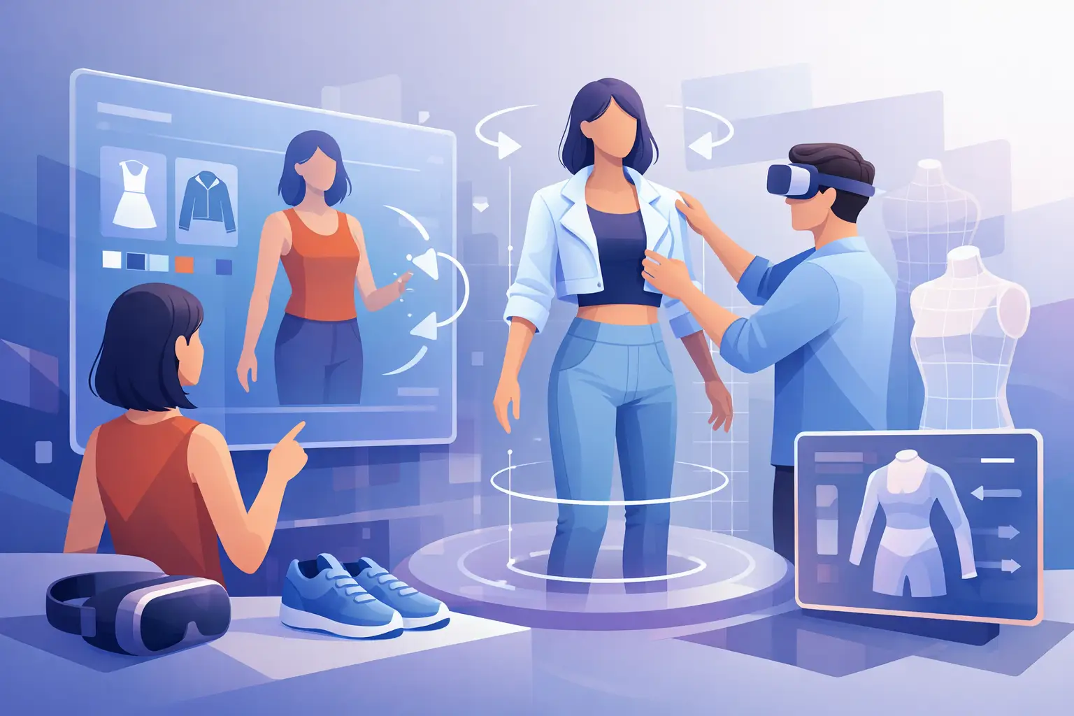 The Future of Virtual Clothing Previews