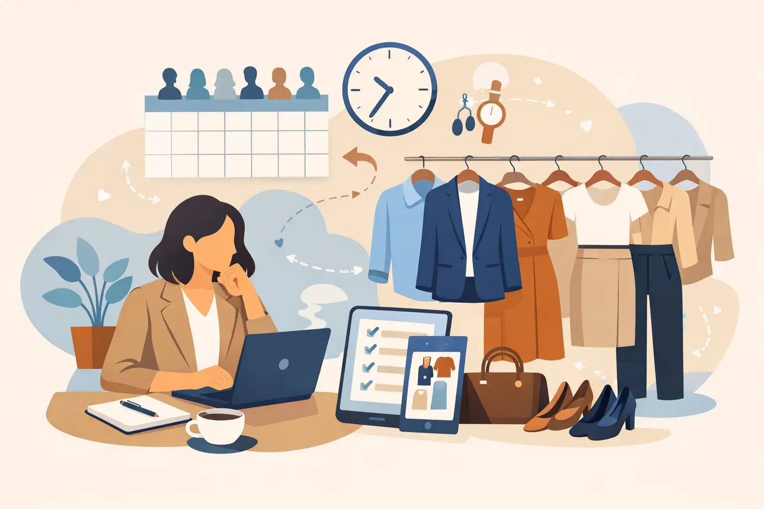 How to Plan Outfits for Work Week Fast