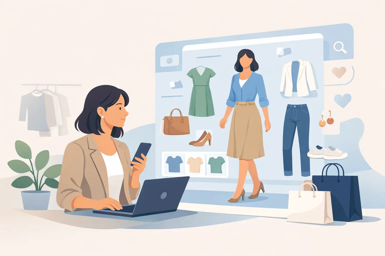 How to Shop With Outfit Visualization