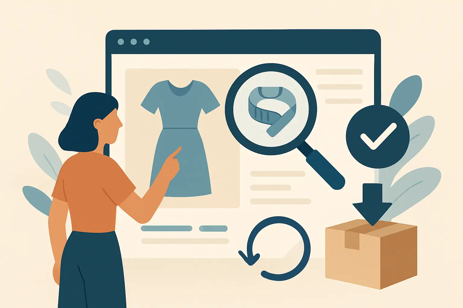 Reduce Clothing Returns Online Without Guessing
