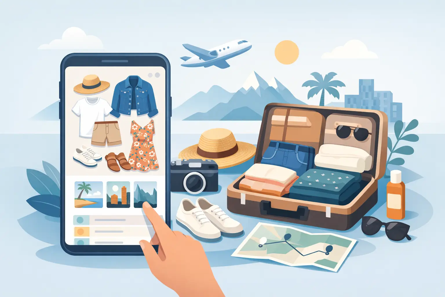 Best App to Organize Outfits for Trips