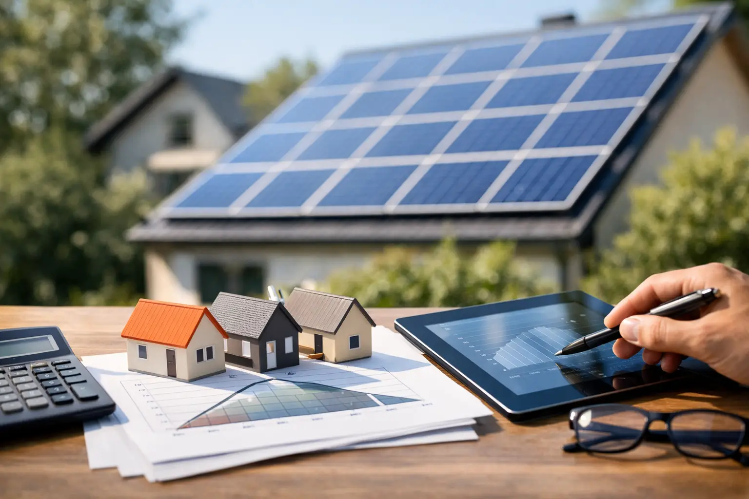 Zonnepanelen rendement berekenen huis