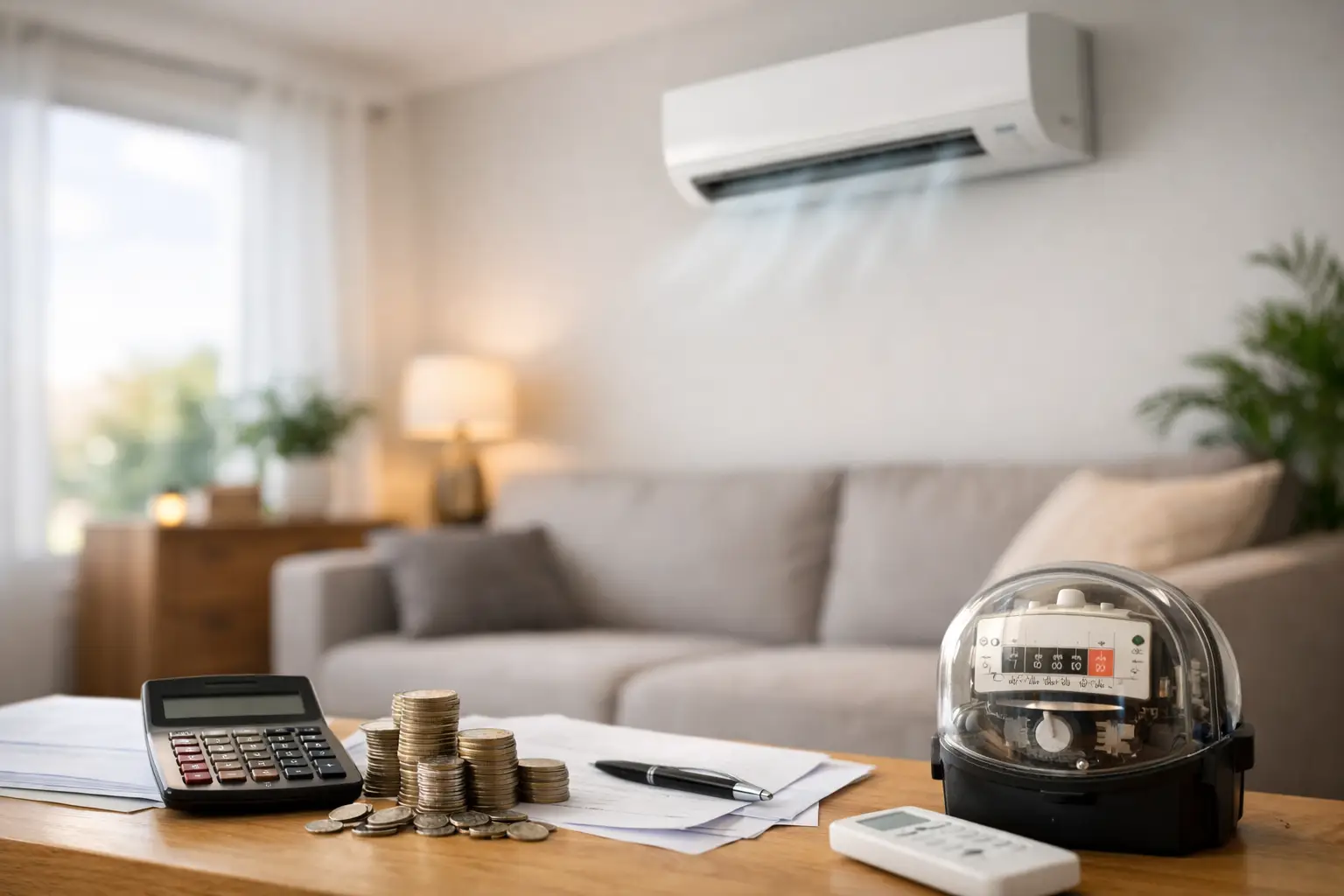 Wat kost 1 uur airco aan in huis?