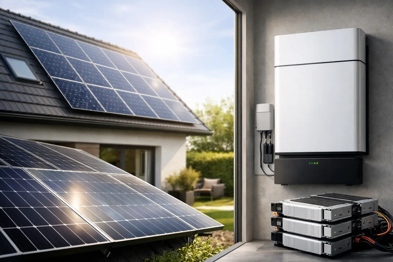 Thuisbatterij met zonnepanelen combineren?