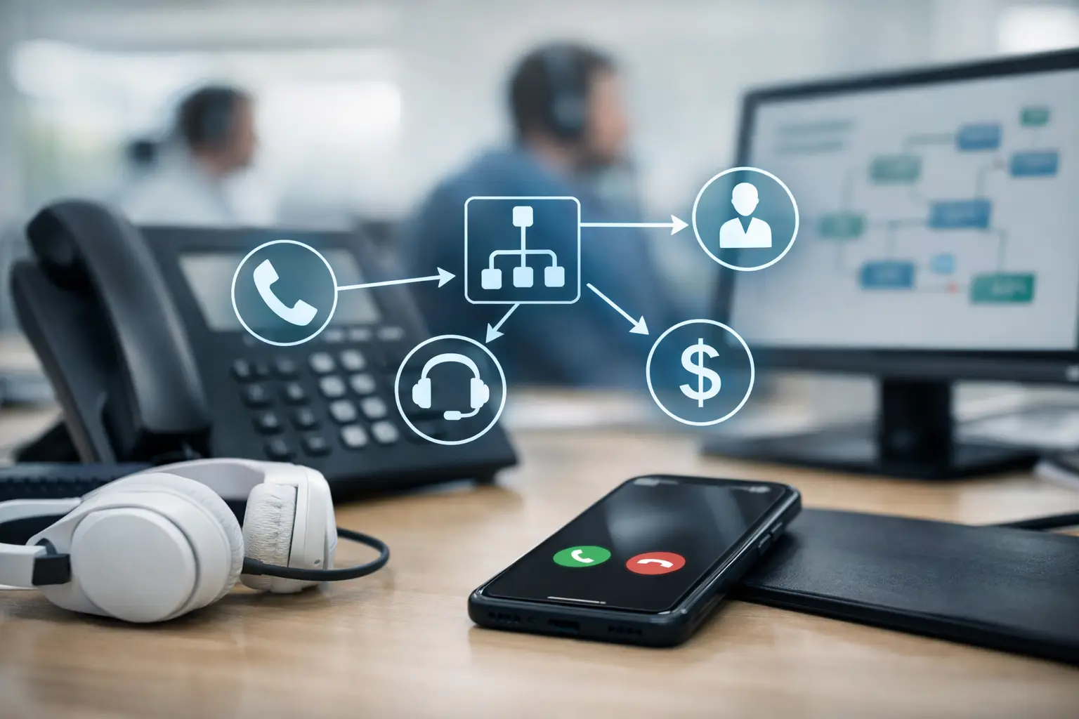 Audiotext Traffic Routing for Better Call Returns