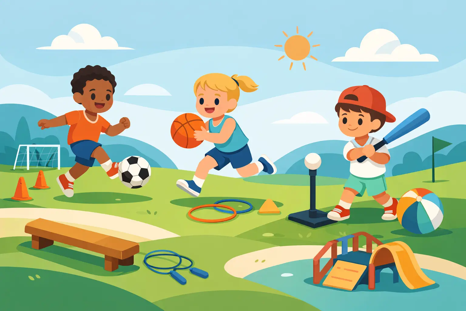 Preschool Sports Development Through Play