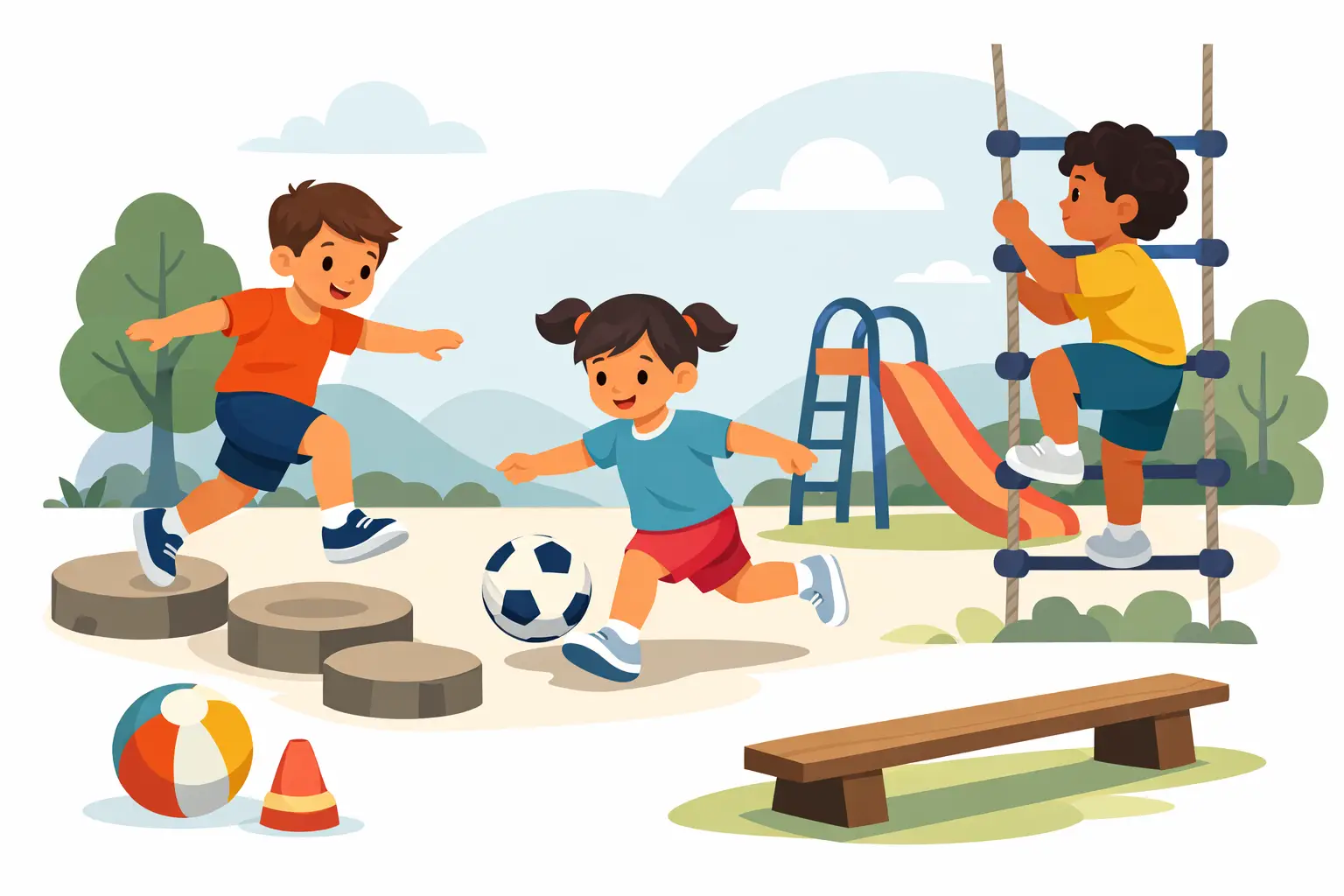Gross Motor Skill Development in Early Childhood