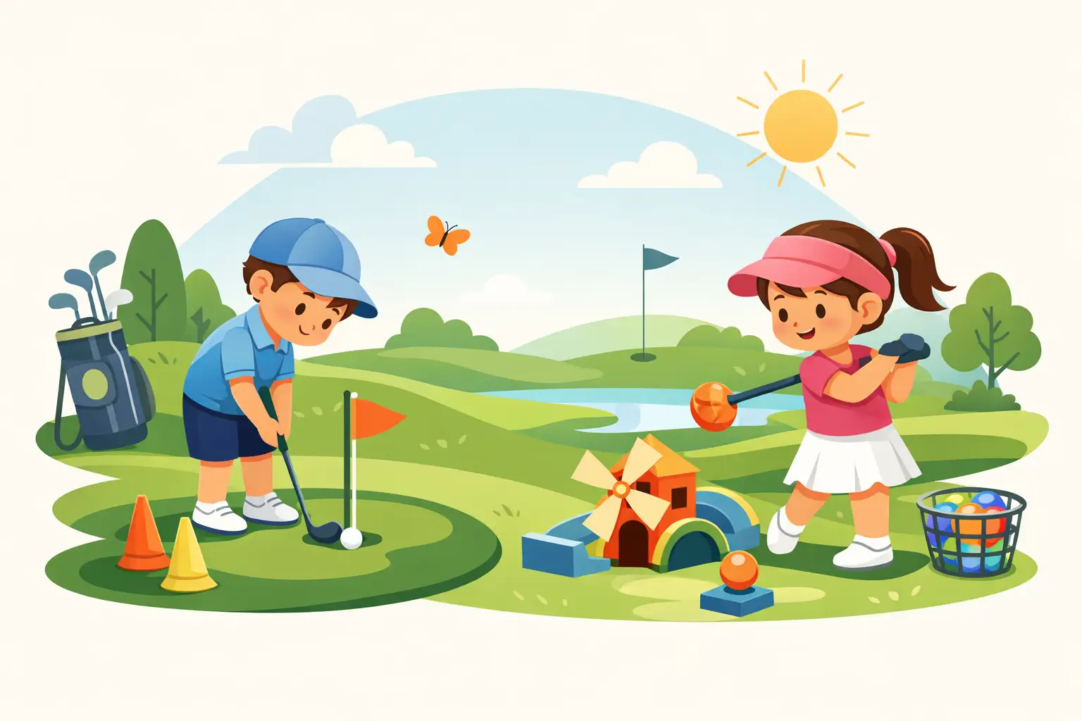 Age Appropriate Golf Activities for Preschool