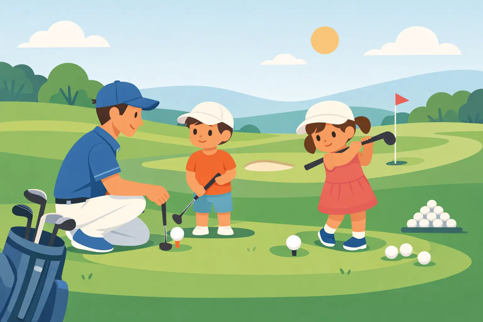 Toddler Golf Lessons That Actually Fit Age 2-5