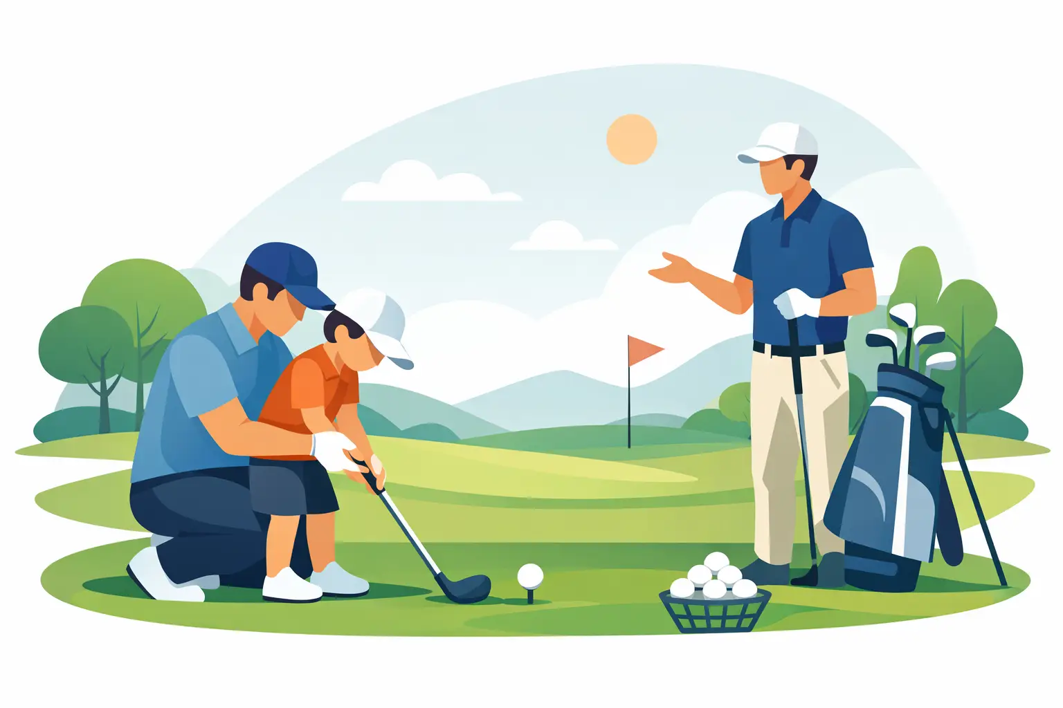 Why Parent Child Golf Classes Work