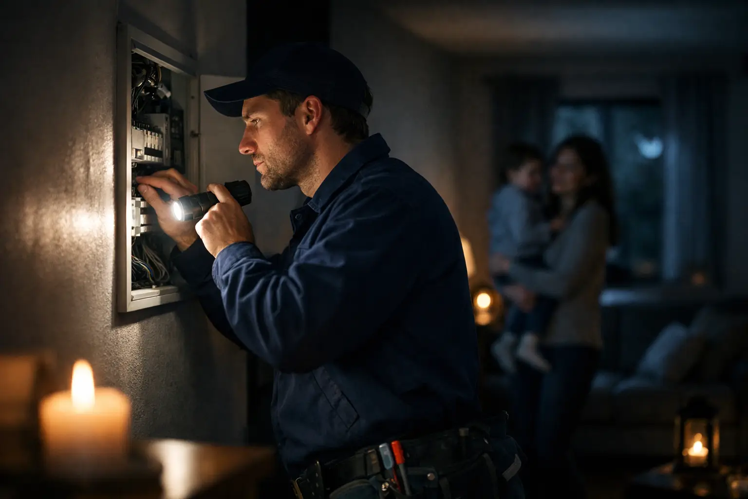 Elettricista urgente per blackout casa