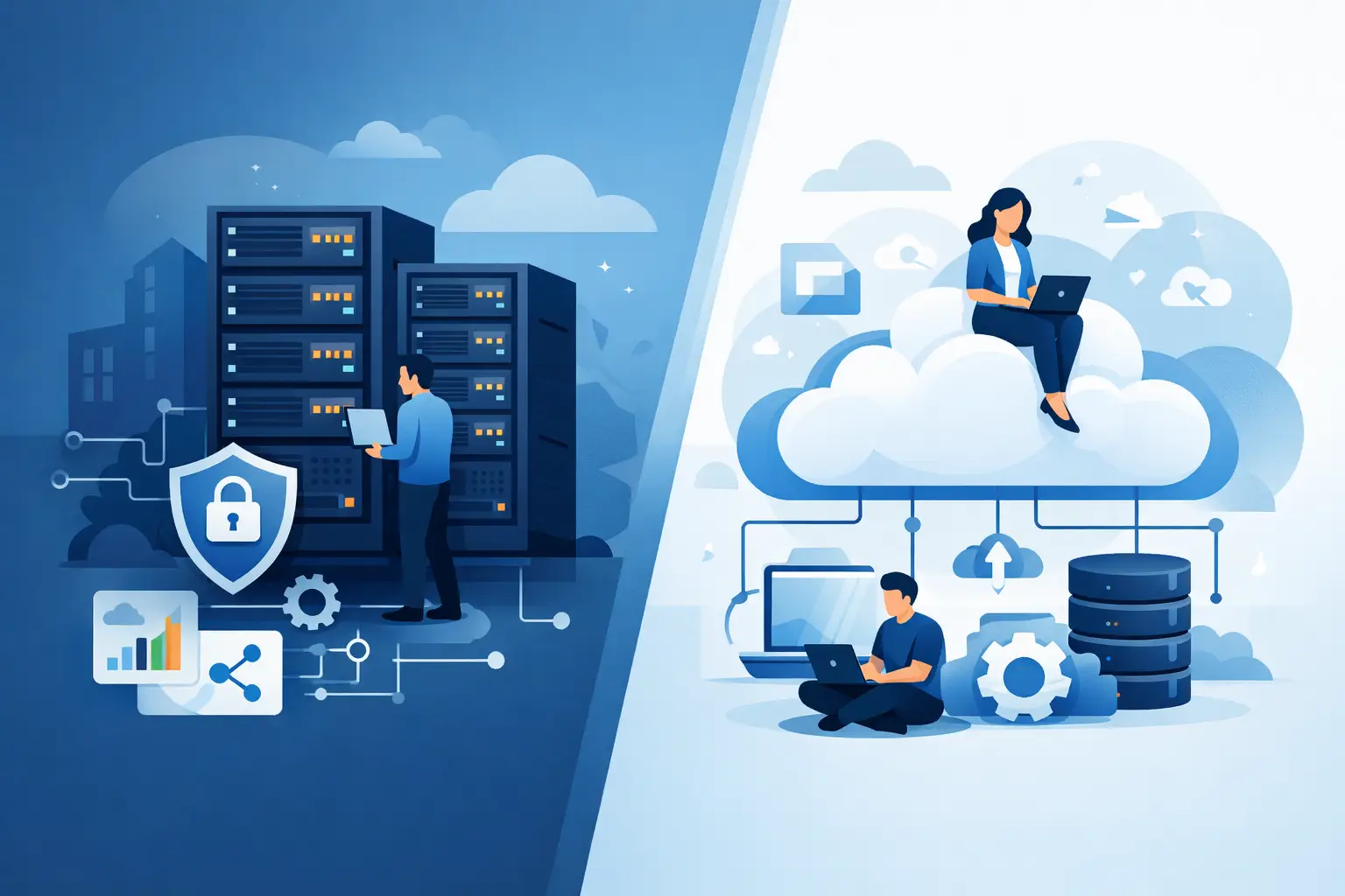 Dedicated Servers vs Cloud Hosting