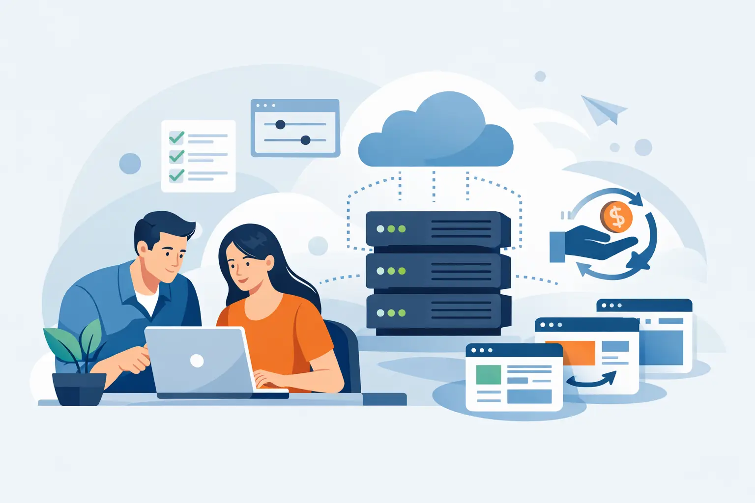 How to Set Up Reseller Hosting Without Guesswork — Internetport hosting guide