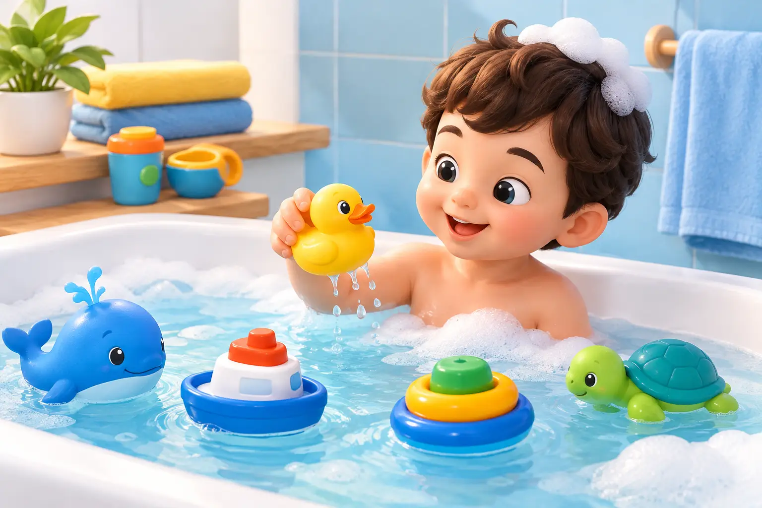 En İyi Banyo Oyuncakları Nasıl Seçilir?