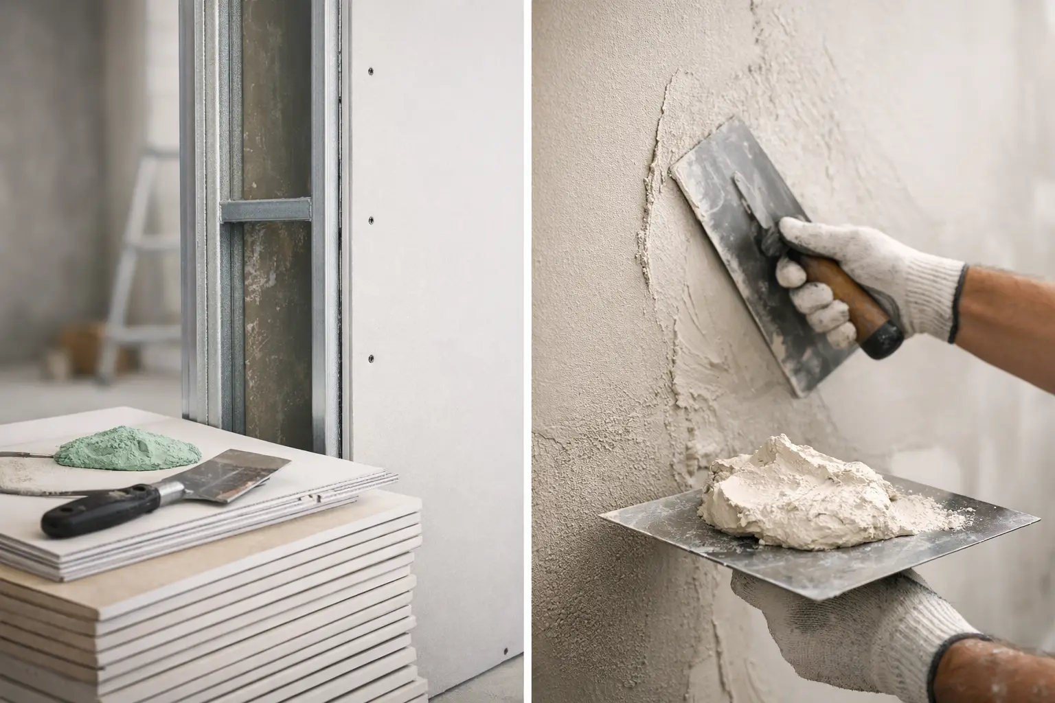 Gyprock or Wet Plaster for Your Home?