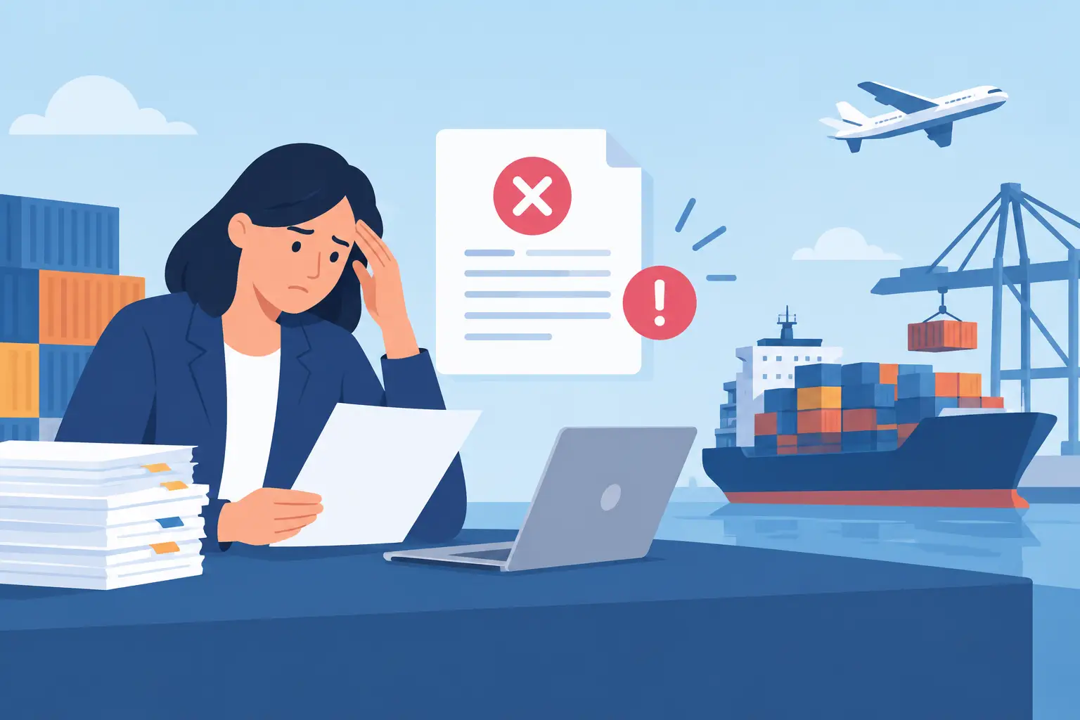 Import Paperwork Errors That Delay Your Cargo