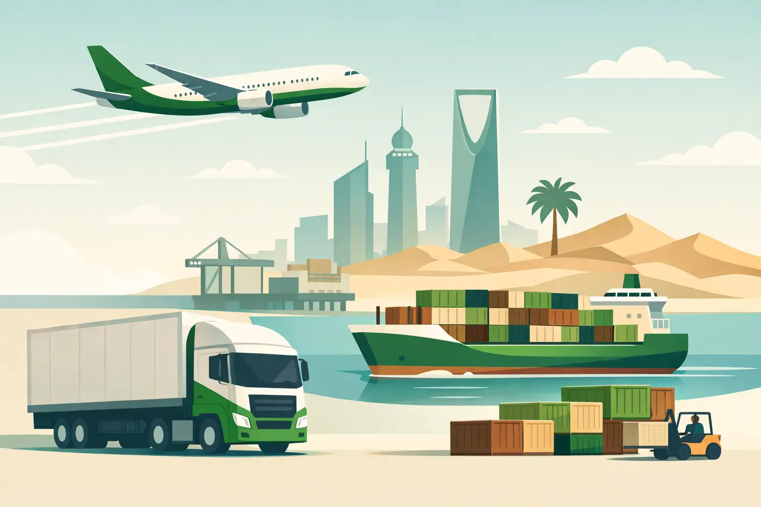 Saudi Freight Options for Commercial Cargo